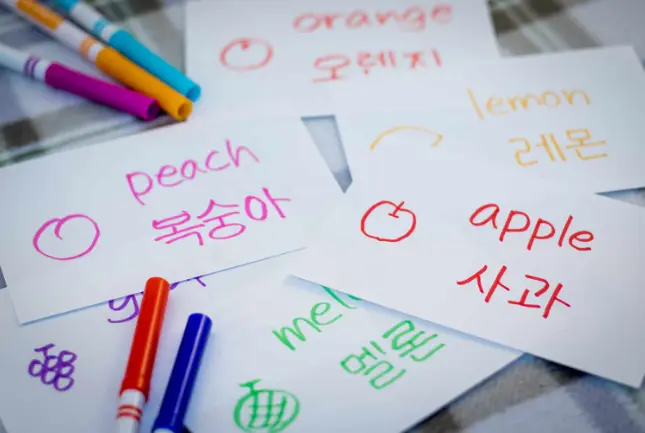 برنامج تعلم اللغة الكورية